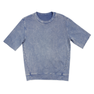 Crew Neck Short Sleeve Sweatshirt