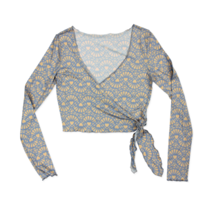 Cross-Over Long Sleeve Top