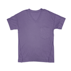 V-Neck T-Shirt with Pocket