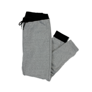 Pull-On Joggers with Back Ribbed Cuff