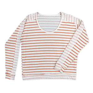 Scoop Neck Long Sleeve Top