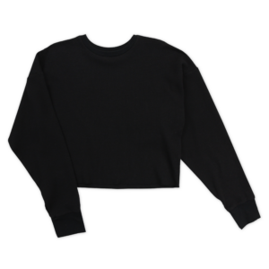 Crew Neck Drop Shoulder Long Sleeve Top