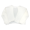 Cross-Over Long Sleeve Cropped Top - Image 2