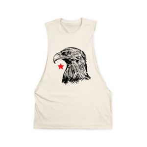 Crew Neck Tank with Dropped Armhole