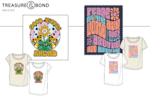 Treasure & Bond Graphics SS23 Page One