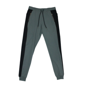 Pull-On Pants with Contrasting Side Insets