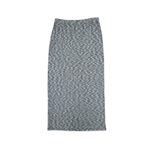 Pull-On Midi Skirt with Side Slit