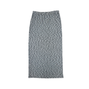 Pull-On Midi Skirt with Side Slit