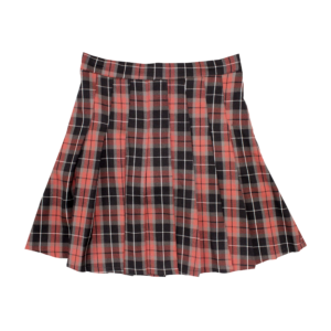 Pleated Short Skirt
