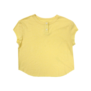 Cap Sleeve Loose Henley