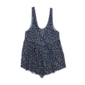 U-Neck Sleeveless Romper