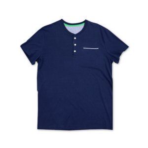 Short Sleeve Henley