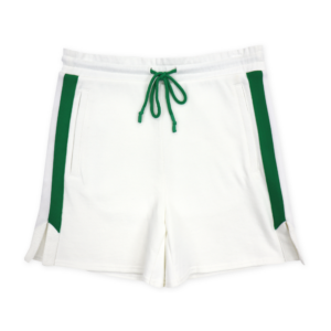 Pull-On Short with Rib Trim Side Inset