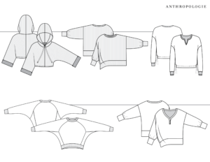 Anthropologie Long Sleeve Top Project Page Two