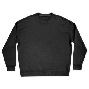 Long Sleeve Drop Shoulder Crew Neck Sweatshirt