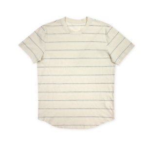 Short Sleeve Crew Neck Striped Tee