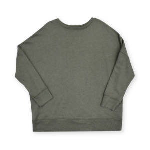 Crew Neck Drop Shoulder Oversized Top